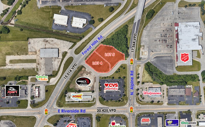 Pictures of Land property located at 6805 Forest Hills Road, Loves Park, IL 61111 for sales - image #1