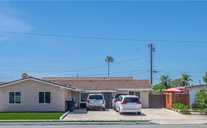 Pictures of Multifamily property located at 13431 Goldenwest, Westminster, CA 92683 for sales - image #1
