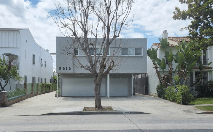 Pictures of Multifamily property located at 8616 Gregory Way, Los Angeles, CA 90035 for sales - image #1