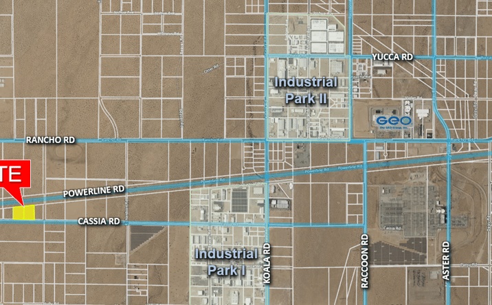 Pictures of Industrial, Land property located at Cassia Rd, Adelanto, CA 92301 for sales - image #1