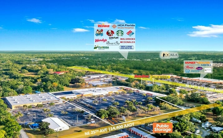 Pictures of Retail, Mixed Use property located at 1601 NE 25TH AVE, OCALA, FL 34470 for sales - image #1