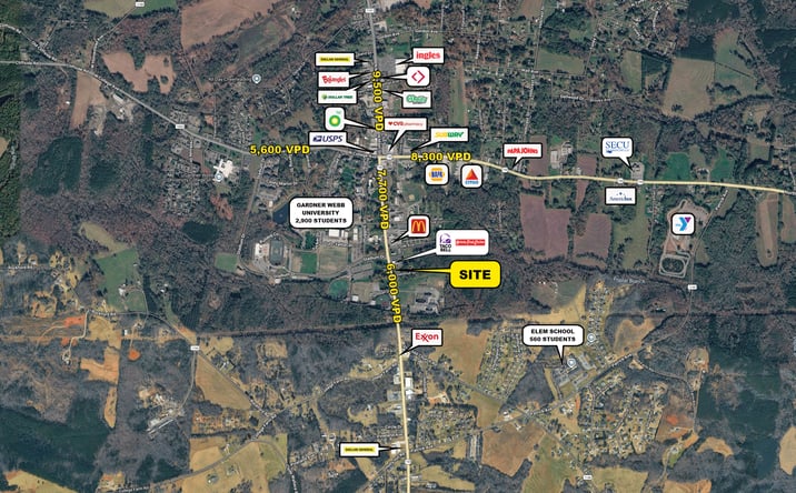 Pictures of Land property located at 223 S MAIN ST, BOILING SPRINGS, NC 28152 for sales - image #1