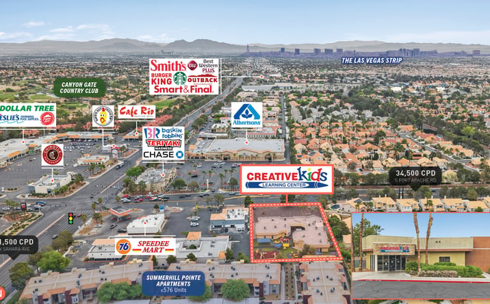 Pictures of Retail, Special Purpose property located at 2575 South Fort Apache Road, Las Vegas, NV 89117 for sales - image #1