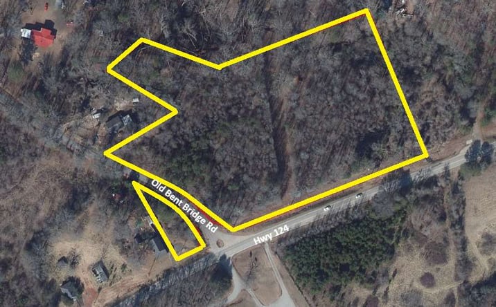 Pictures of Land property located at Hwy 124 @ Old Bent Bridge Rd, Greenville, SC 29611 for sales - image #1