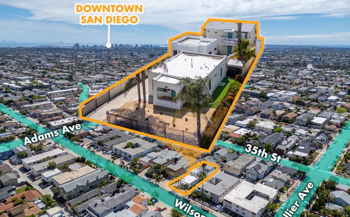 Pictures of Multifamily property located at 4774-4776 Wilson Ave, San Diego, CA 92116 for sales - image #1