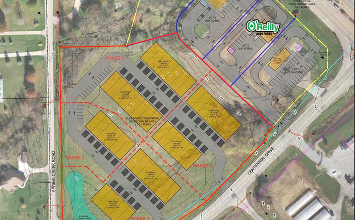 Pictures of Industrial, Office, Retail property located at 2653 Centennial Drive, Washington, IL 61571 for sales - image #1
