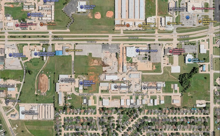 Pictures of Industrial property located at 841 Industrial Drive, Yukon, OK 02882-1100 for sales - image #1