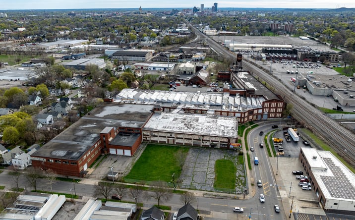 Pictures of Industrial property located at 110 Buffalo Rd, Rochester, NY 14611 for sales - image #1