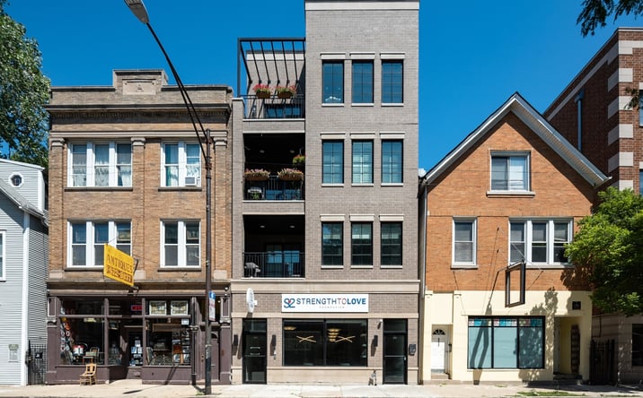 Pictures of Multifamily, Office, Retail property located at 2136 W Belmont Avenue 1, Chicago, IL 60618 for sales - image #1