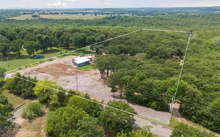 Pictures of Land property located at 20910 Blackjack Trail, Kellyville, OK 74039 for sales - image #1