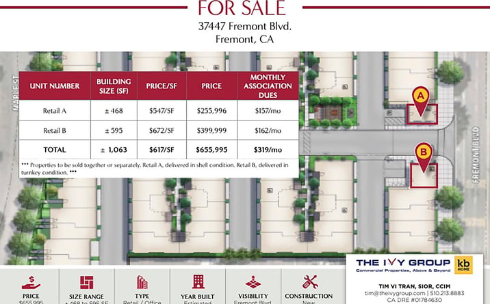 Pictures of Retail, Office, Mixed Use property located at 37447 FREMONT BLVD, FREMONT, CA 94536-3755 for sales - image #1