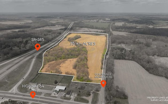 Pictures of Land property located at 3131 US 64 HWY, Arlington, TN 38002 for sales - image #1