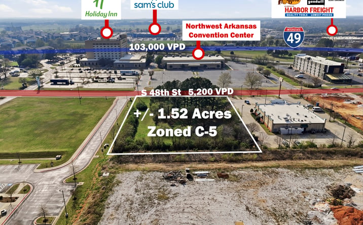 Pictures of Land property located at 1463 S 48TH ST, SPRINGDALE, AR 72762 for sales - image #1