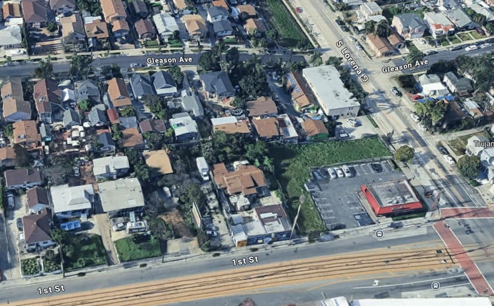 Pictures of Land property located at 3416 E. 1st St., Los Angeles, CA 90063 for sales - image #1