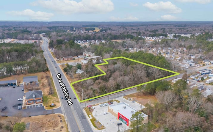 Pictures of Land property located at 21437 Great Mills Road, Lexington Park, MD 20653 for sales - image #1