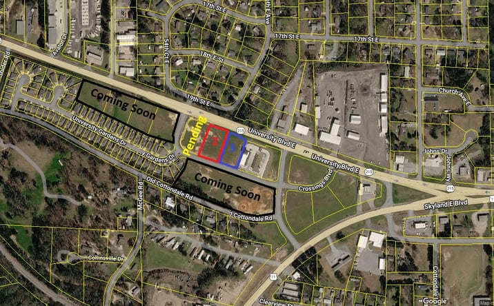 Pictures of Land property located at 5521 UNIVERSITY BLVD E, TUSCALOOSA, AL 35453 for sales - image #1