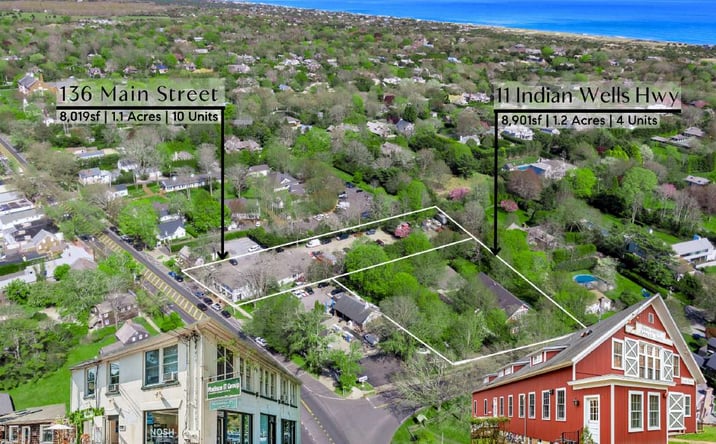 Pictures of Mixed Use property located at 136 Main Street, Amagansett, NY 11930, 11 Indian Wells Highway, Amagansett, NY 11930 for sales - image #1
