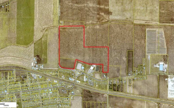 Pictures of Land property located at US 20, New Carlisle, IN 46552 for sales - image #1