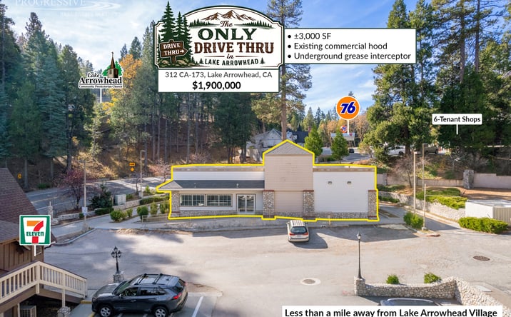 Pictures of Retail property located at 312 California 173, Lake Arrowhead, CA 92352 for sales - image #1