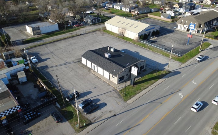 Pictures of Retail property located at 3535 West 16th Street, Indianapolis, IN 46222 for sales - image #1