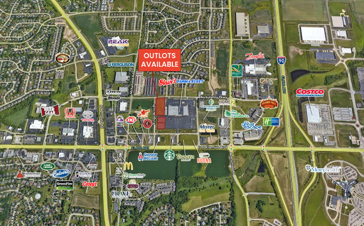 Pictures of Land property located at 7310 E. Riverside Blvd, Loves Park, IL 61111 for sales - image #1