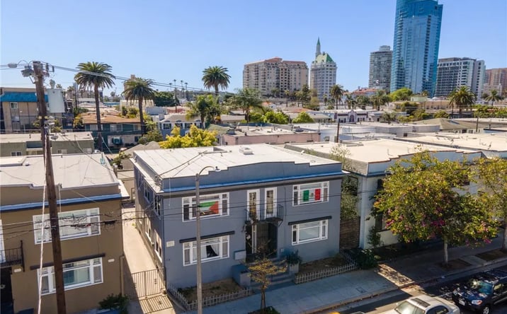 Pictures of Multifamily property located at 1042-1048 E Broadway, Long Beach, CA 90802 for sales - image #1