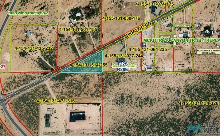 Pictures of Land property located at 3700 Hidalgo Road, Carlsbad, NM 88220 for sales - image #1