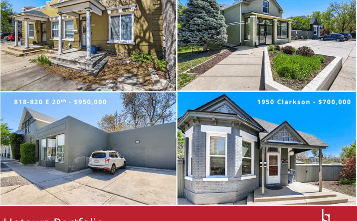 Pictures of Multifamily, Office property located at 1960 North Clarkson street, Denver, CO 80218, 818 East 20th Avenue, Denver, CO 80205, 1950 North Clarkson street, Denver, CO 80205, 1939 Park Avenue West, Denver, CO 80218 for sales - image #1