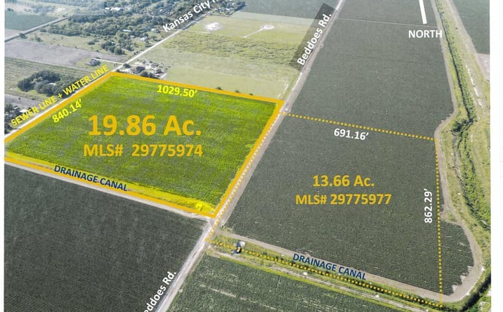 Pictures of Land, Multifamily property located at 19.86 Ac. S Kansas City Rd., La Feria, TX 78559 for sales - image #1