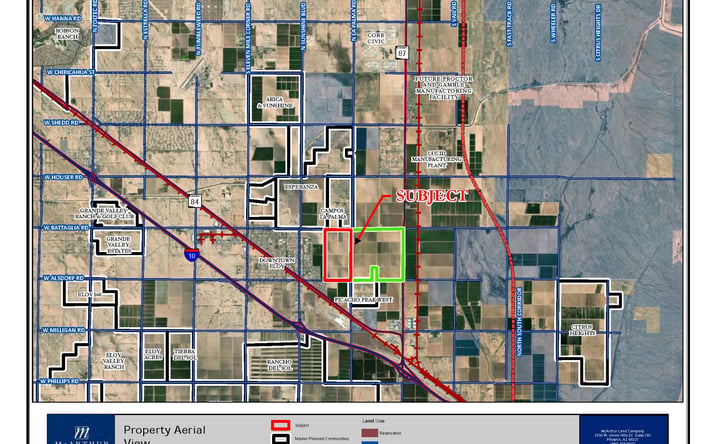 Pictures of Land property located at Southwest of Battaglia Drive and La Palma Road, Eloy, AZ 85131 for sales - image #1
