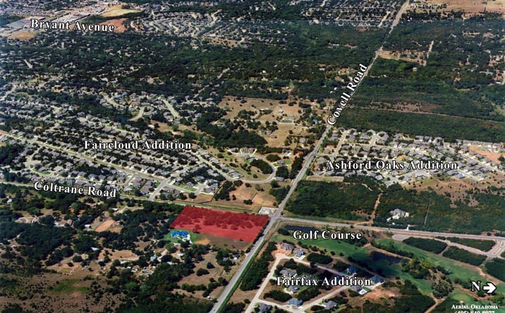 Pictures of Land property located at SE Corner of Covell & Coltrane, Edmond, OK 73034 for sales - image #1
