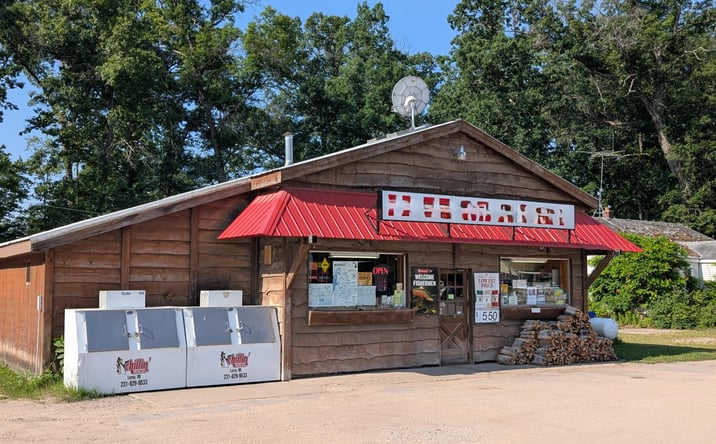Pictures of Retail property located at 17275 Caberfae Highway, Wellston, MI 49689 for sales - image #1