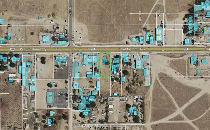 Pictures of Land property located at 8026 Pearblossom, Littlerock, CA 93543 for sales - image #1