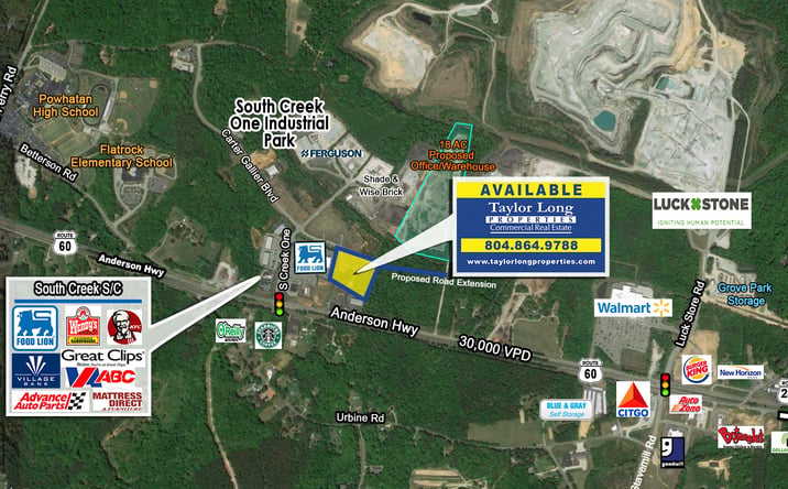 Pictures of Land property located at 1800 South Creek One, Powhatan, VA 23139 for sales - image #1