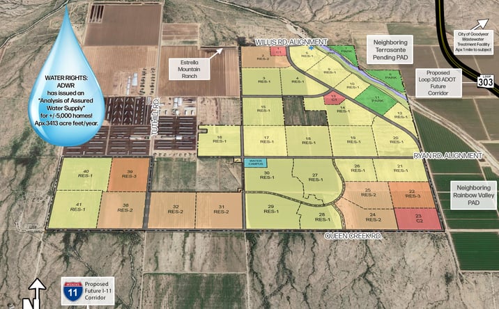 Pictures of Land property located at 19100 W GERMANN RD UNINCORPORATED MARICOPA COUNTY AZ 85326, UNINCORPORATED MARICOPA COUNTY, AZ 85326 for sales - image #1
