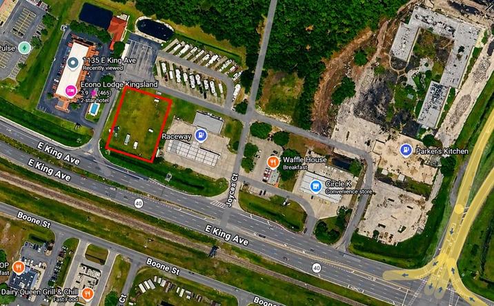 Pictures of Land property located at 1155 East King Avenue, Kingsland, GA 31548 for sales - image #1