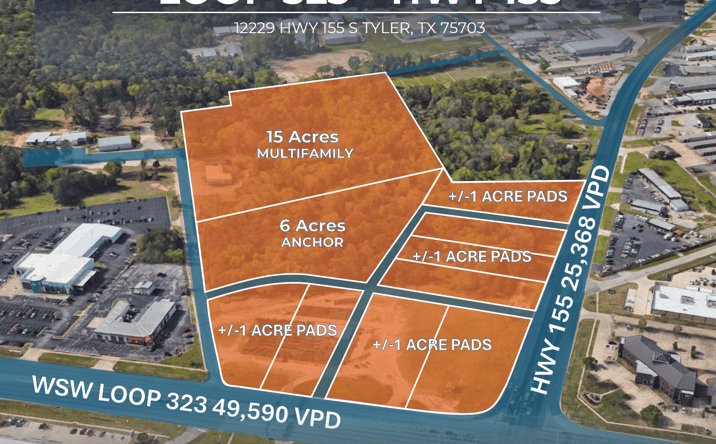 Pictures of Land property located at 12229 State Highway 155, Tyler, TX 75703 for sales - image #1