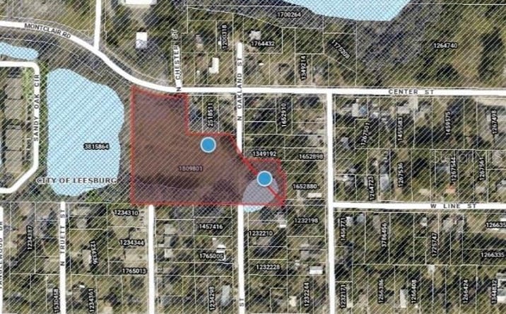 Pictures of Land property located at North Oakland Street, Leesburg, FL 34748 for sales - image #1