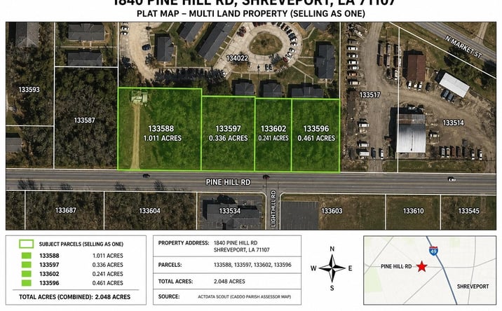 Pictures of Special Purpose property located at 1840 Pine Hill Road, Shreveport, LA 71107 for sales - image #1