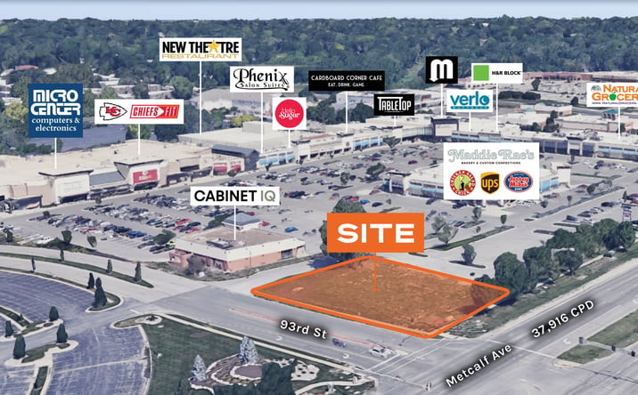 Pictures of Land property located at 9292 Metcalf Avenue, Overland Park, KS 66212 for sales - image #1