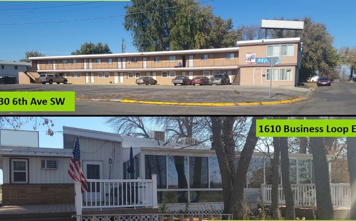 Pictures of Multifamily property located at 1530 6th Avenue Southwest, Jamestown, ND 58401, 1610 Business Loop East, Jamestown, ND 58401 for sales - image #1