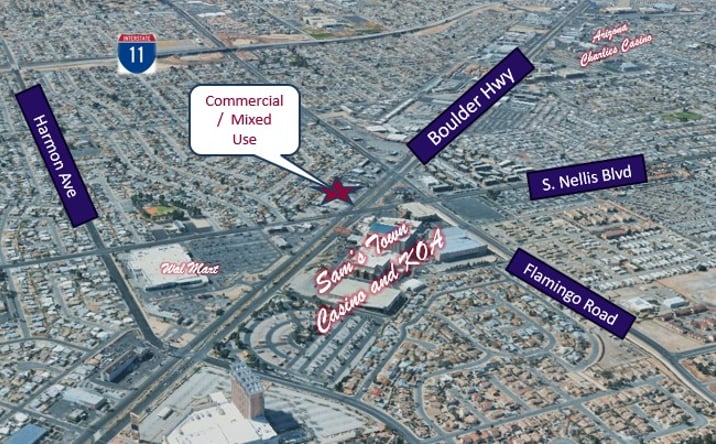 Pictures of Land property located at 4972 Boulder Highway, Las Vegas, NV 89121 for sales - image #1