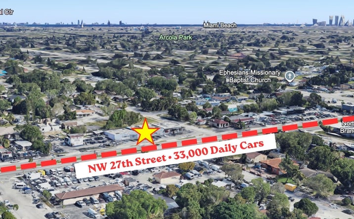 Pictures of Retail property located at 9701 NW 27th Avenue, Miami, FL 33147, 9735 NW 27th Avenue, Miami, FL 33147 for sales - image #1