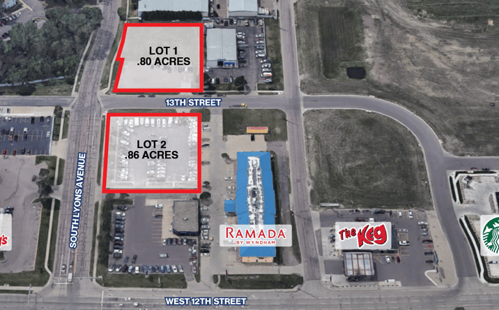 Pictures of Land property located at 411 South Lyons Avenue, Sioux Falls, SD 57106 for sales - image #1