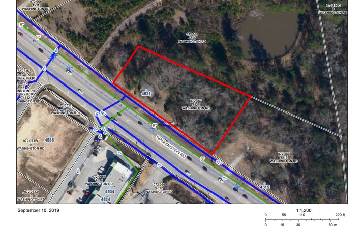 Pictures of Land, Office, Retail property located at 4521 Washington Rd, Evans, GA 30809 for sales - image #1