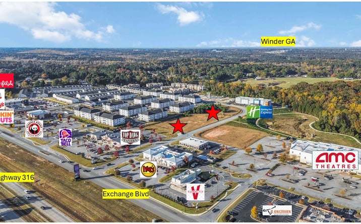 Pictures of Retail, Multifamily, Hospitality property located at Exchange Circle, Winder, GA 30620 for sales - image #1