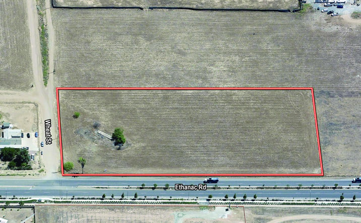 Pictures of Land property located at 25245 Ethanac Road, Menifee, CA 92585 for sales - image #1
