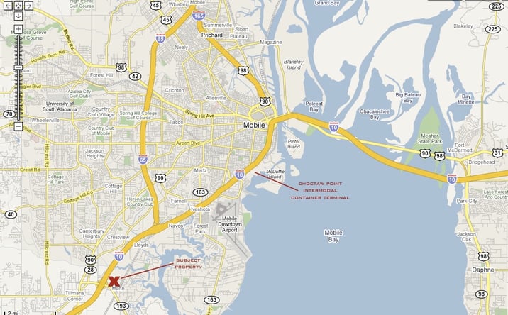 Pictures of Industrial, Land property located at Cypress Shores Drive, Mobile, AL 36619 for sales - image #1