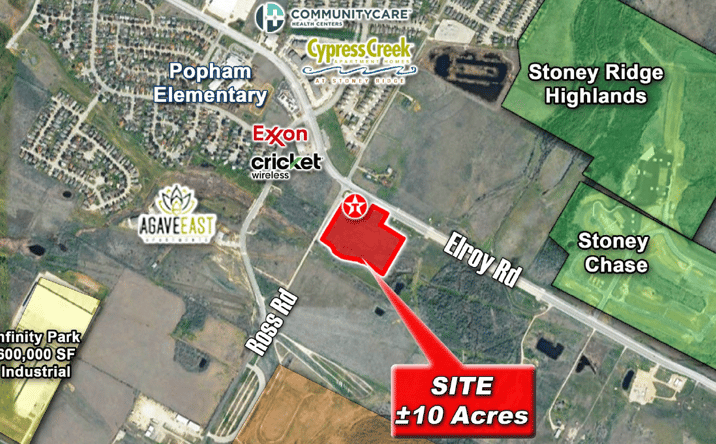 Pictures of Land property located at Elroy Road, Del Valle, TX 78617 for sales - image #1
