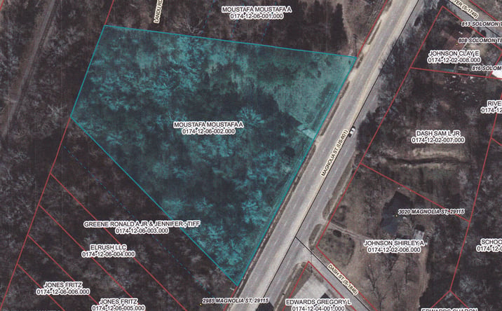 Pictures of Retail, Land property located at 3020 Magnolia Street, Orangeburg, SC 29115 for sales - image #1